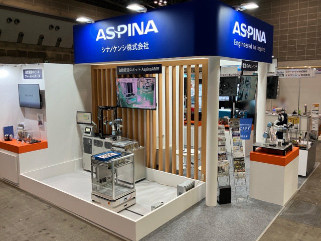 Japan Robot Week 2024 ASPINAブースの様子_1